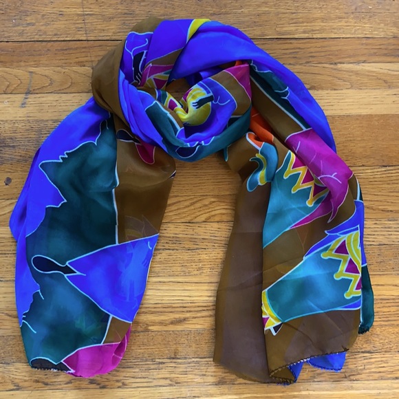 Large African Scarf/Wrap - Picture 1 of 8